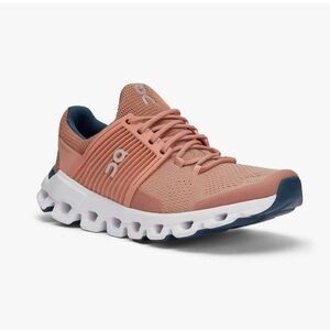 On Running Cloudswift 2.0 Sneakers in Blush and Blue Size 11 MSRP $199